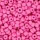 Glasperlen rocailles 8/0 (3mm) Azalea pink